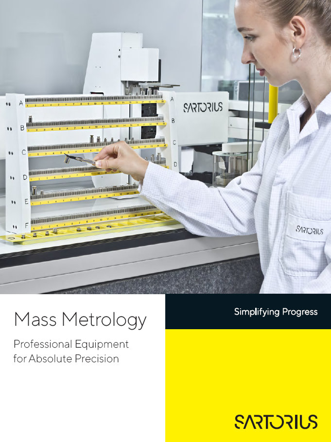 Primerjalniki mase in meroslovna oprema - Sartorius Croatia