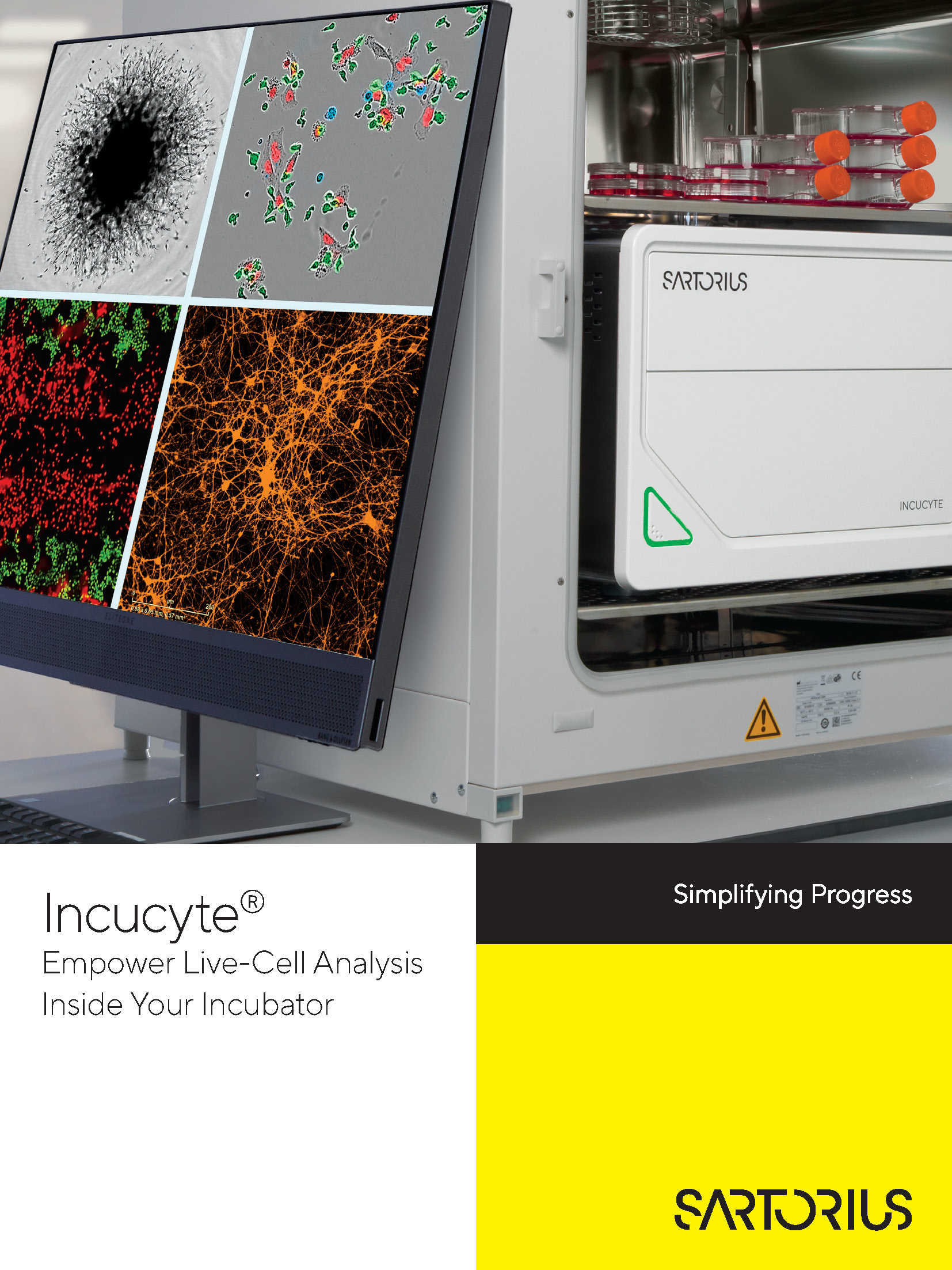 Incucyte® - Empower Live-Cell Analysis Inside Your Incubator - Sartorius Croatia
