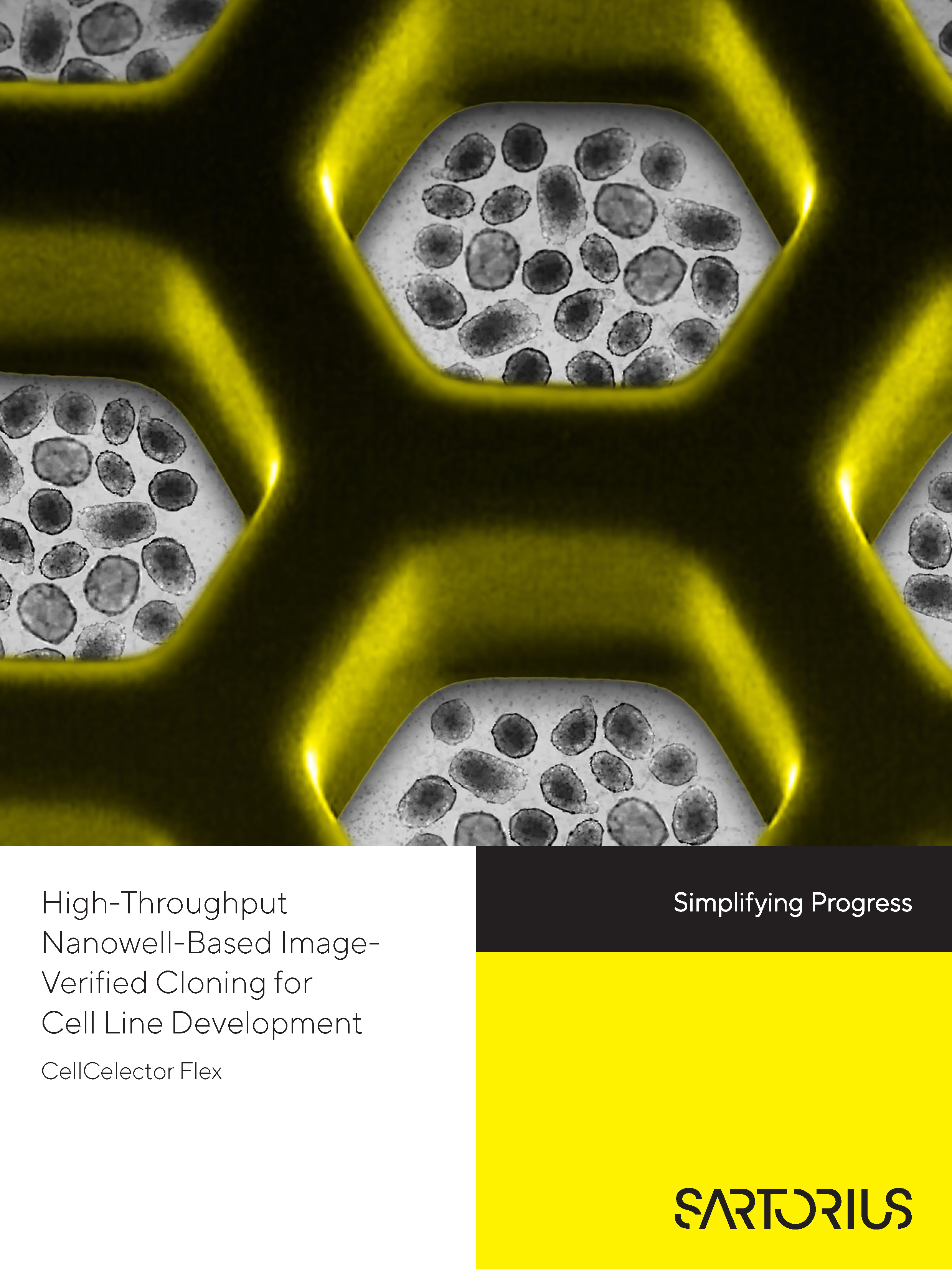 High-Throughput Nanowell-Based Image-Verified Cloning for Cell Line Development - CellCelector Flex - Sartorius Croatia