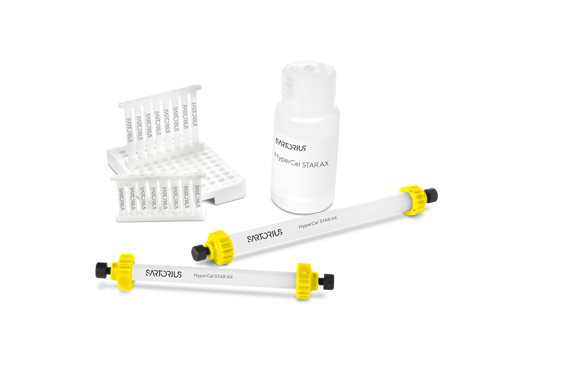 PRC Prepacked Chromatography Columns with HyperCel™ STAR AX Salt-Tolerant Anion Exchange Sorbent - Sartorius Croatia