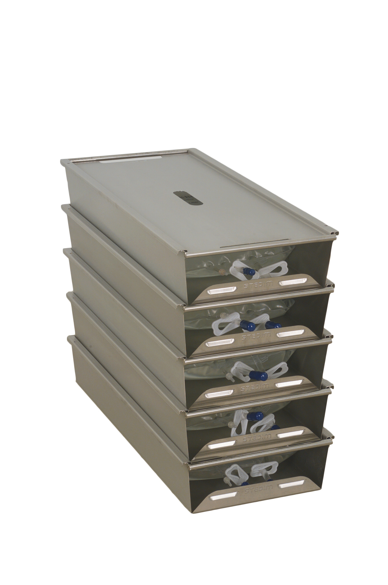 Flexboy® tray and rack system for single-use bags - Sartorius Croatia