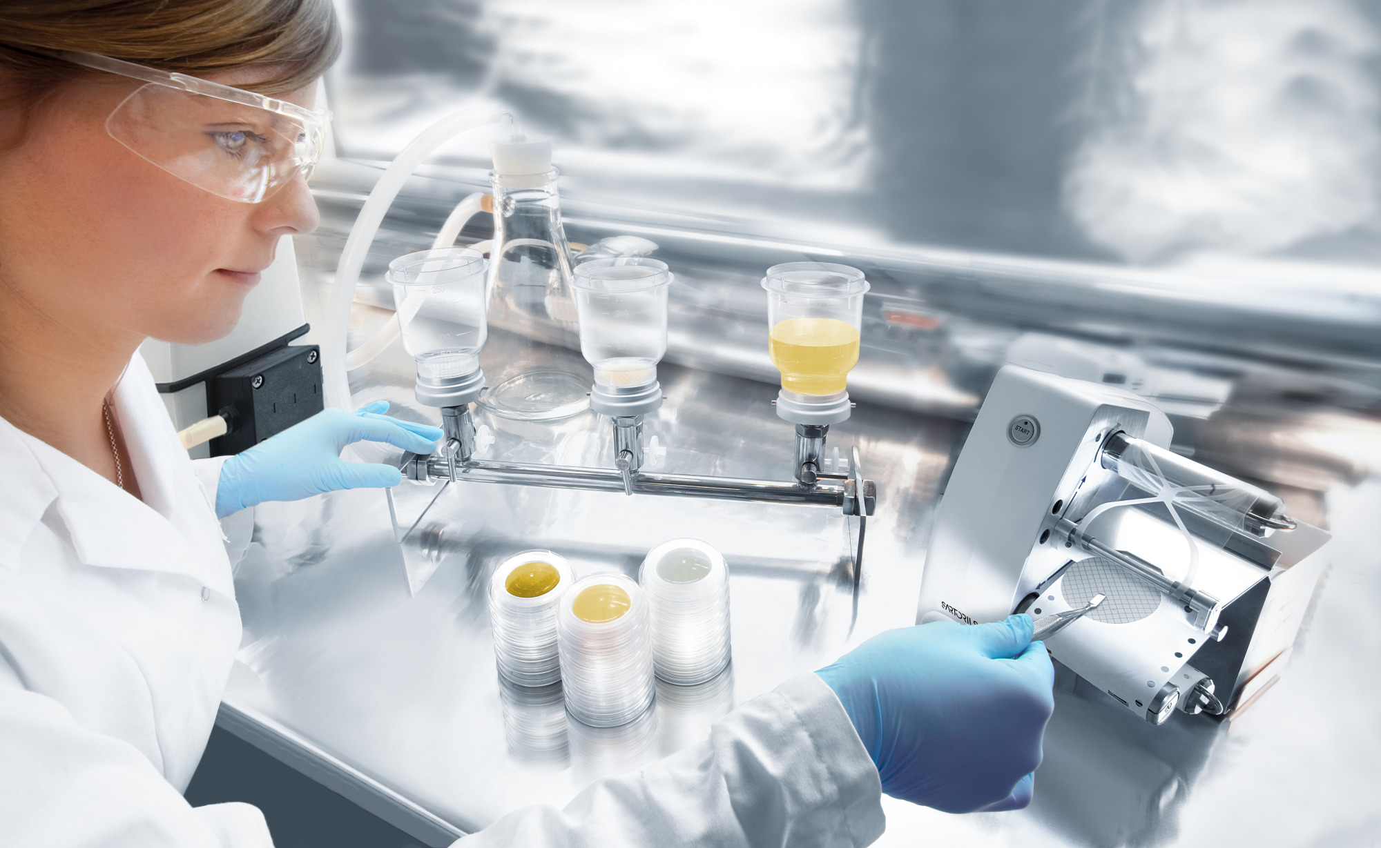 Testiranje vode in odkrivanje mikroorganizmov | Brezalkoholne pijače - Sartorius Croatia