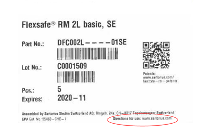 Sprememba oznake izdelka v skladu s predpisi EPA - Sartorius Croatia