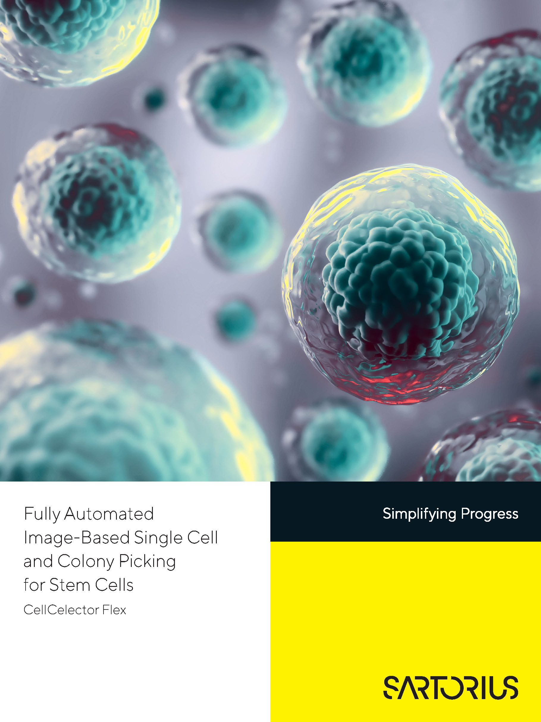 Fully Automated Image-Based Single Cell and Colony Picking for Stem Cells - CellCelector Flex - Sartorius Croatia