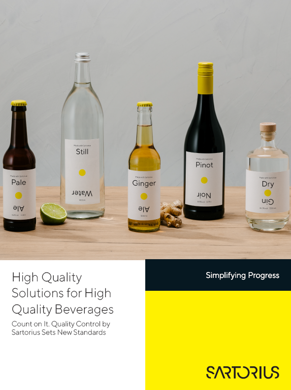 Rešitve za visokokakovostne pijače - Sartorius Croatia