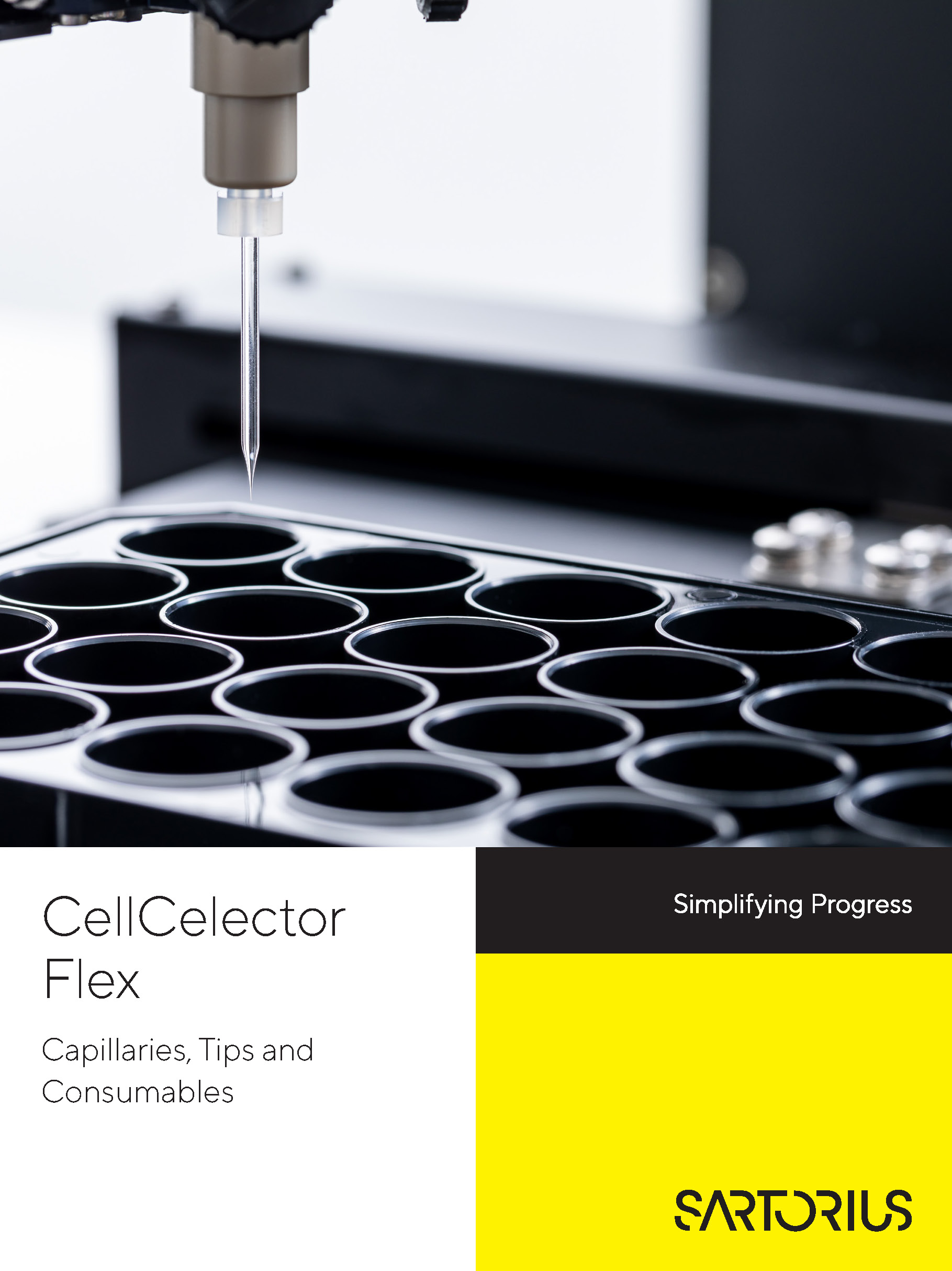 CellCelector Flex - Capillaries, Tips and Consumables - Sartorius Croatia