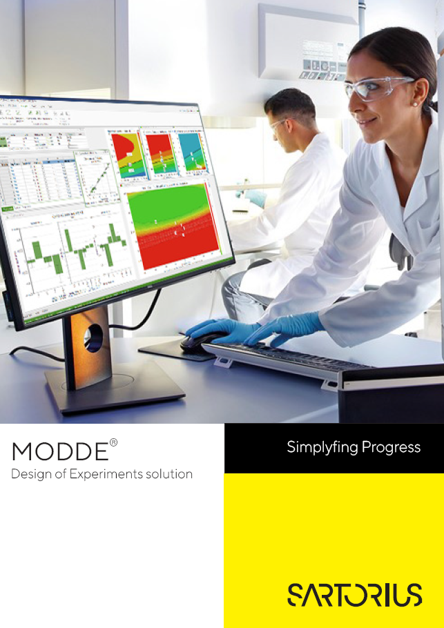 MODDE® softver za Dizajn eksperimenata - Sartorius Croatia